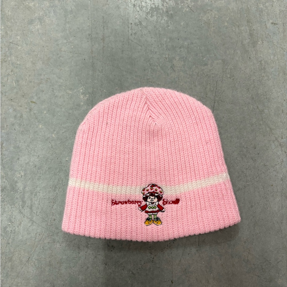 Pink Strawberry Shortcake Beanie
